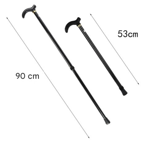 Adjustable Aluminum Cane for Support and Balance