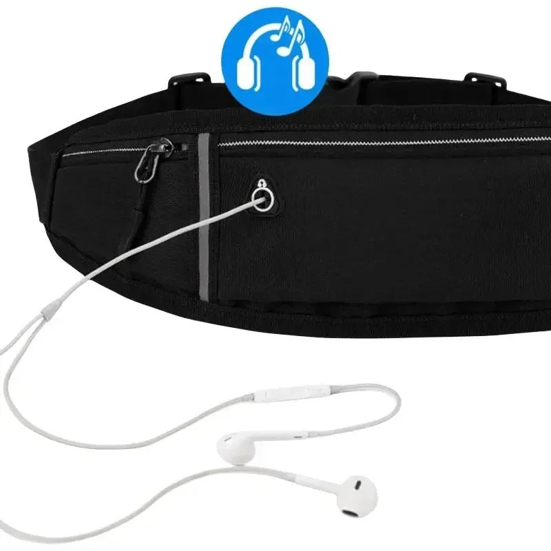 Adjustable Running Belt with Mobile Pocket