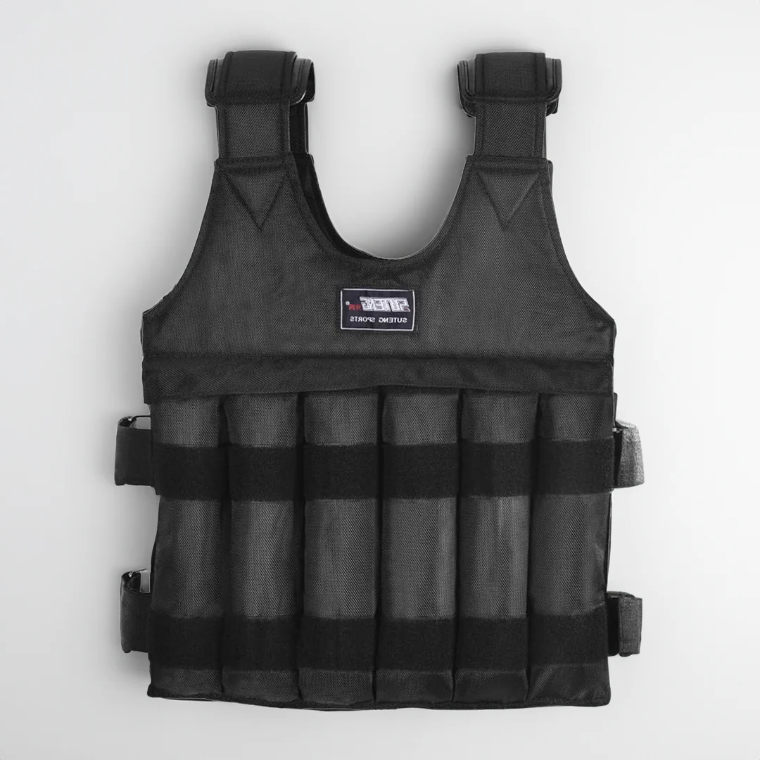 Adjustable Weighted Vest 50 kg for Weight Training and Intense Workouts – PowerVest Pro