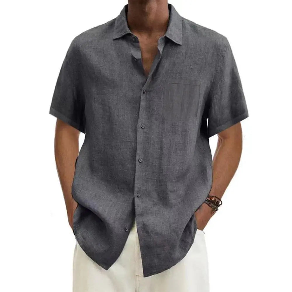 Antwerp Linen Shirt (Short Sleeves)
