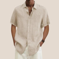 Chemise en Lin Antwerp (Manches Courtes)