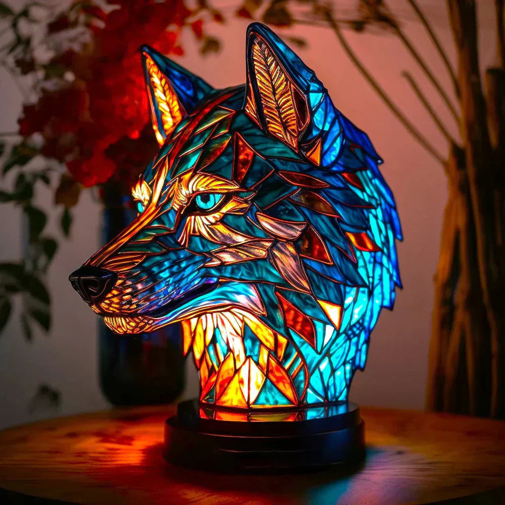 Artistic Glass Lamp with Unique Animal Designs for Stylish Decor