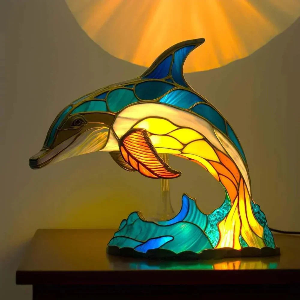 Artistic Glass Lamp with Unique Animal Designs for Stylish Decor