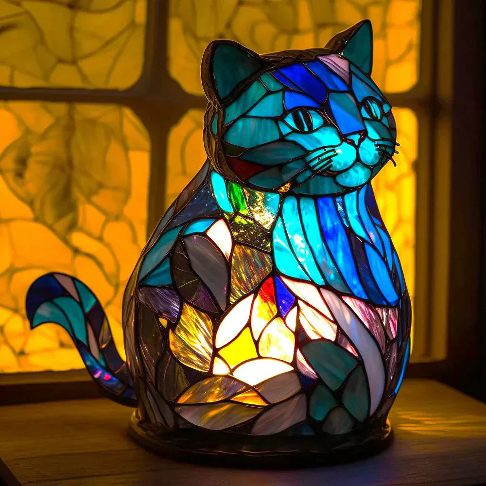 Artistic Glass Lamp with Unique Animal Designs for Stylish Decor