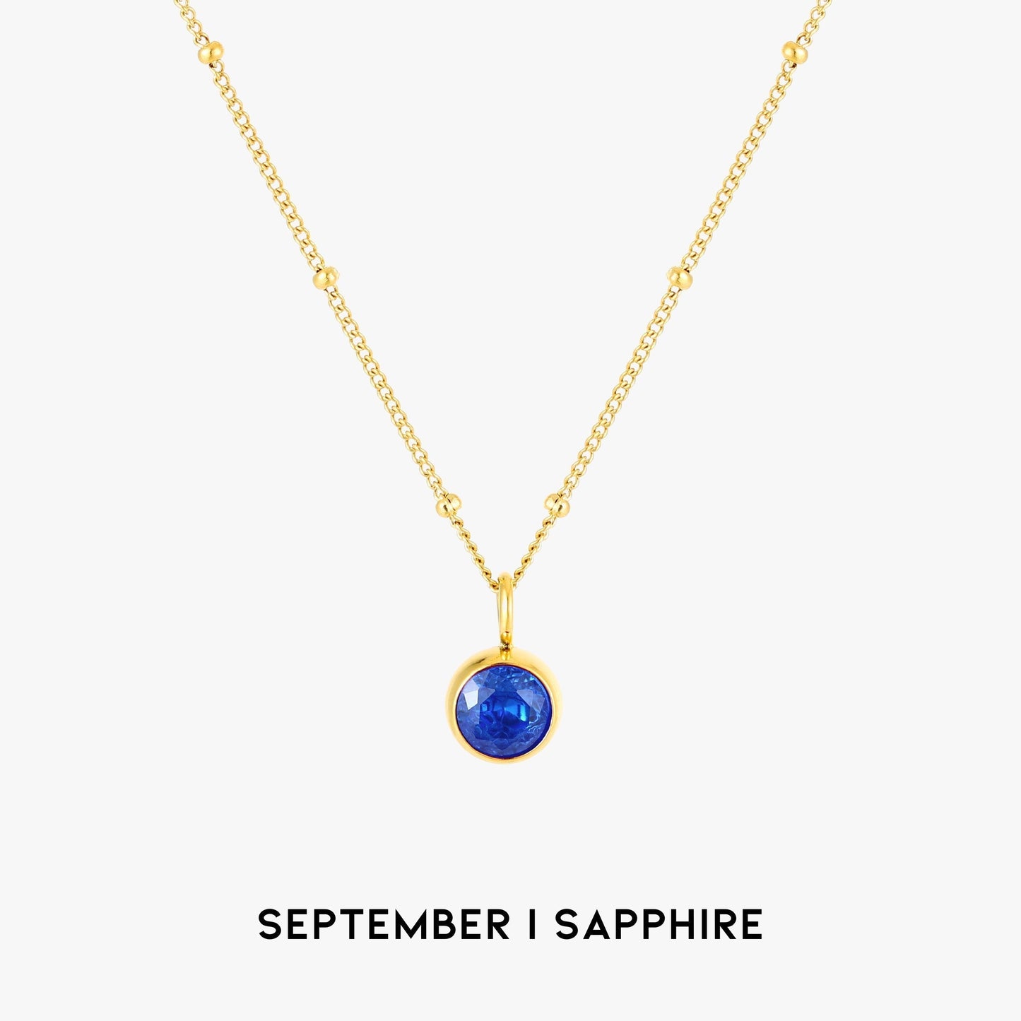 Aurora Birthstone Necklace - A Enchanting Connection