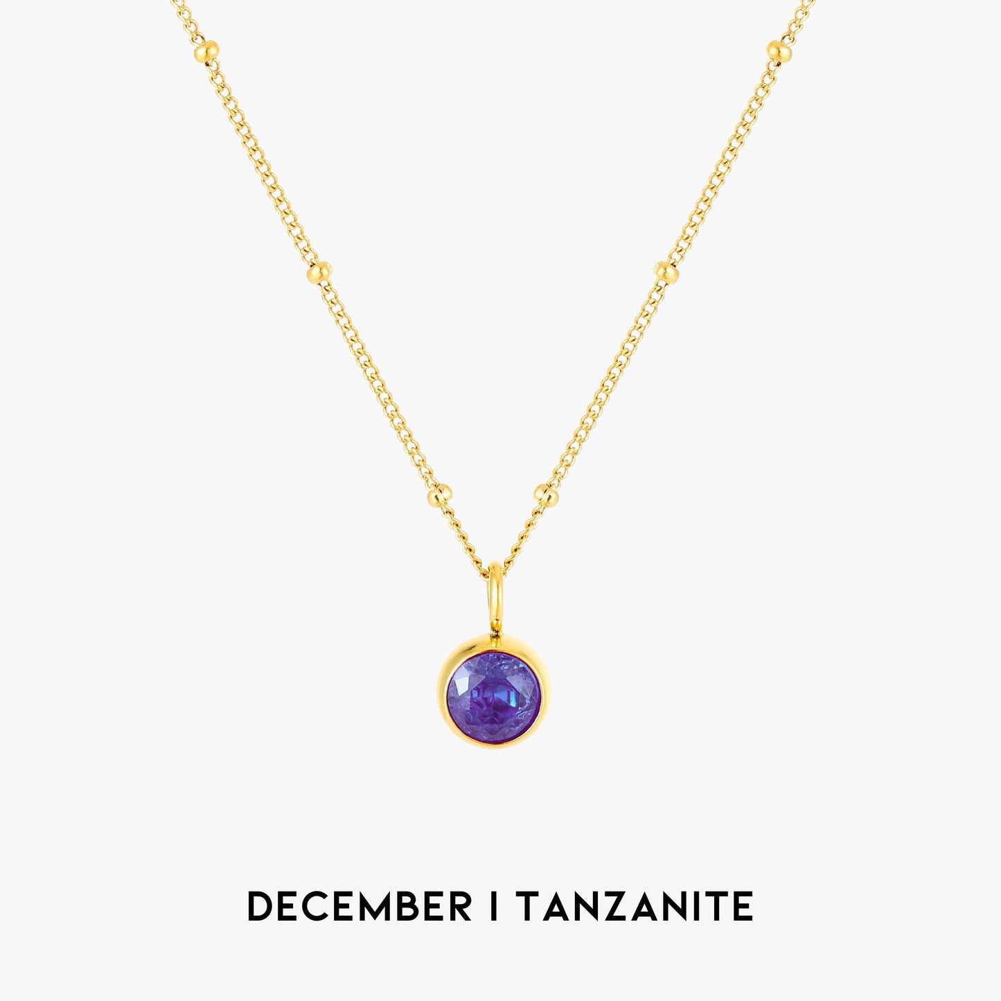 Aurora Birthstone Necklace - A Enchanting Connection