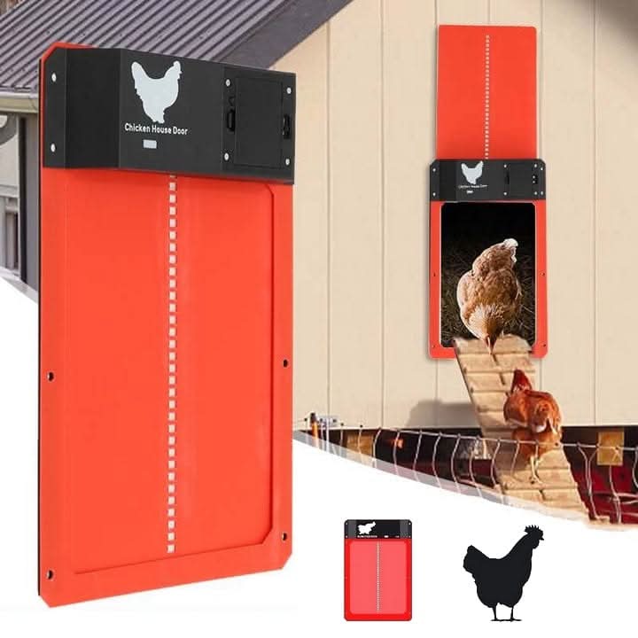 AUTOCOOP – Automatic Chicken Coop Door with Light Sensor & Weather Protection