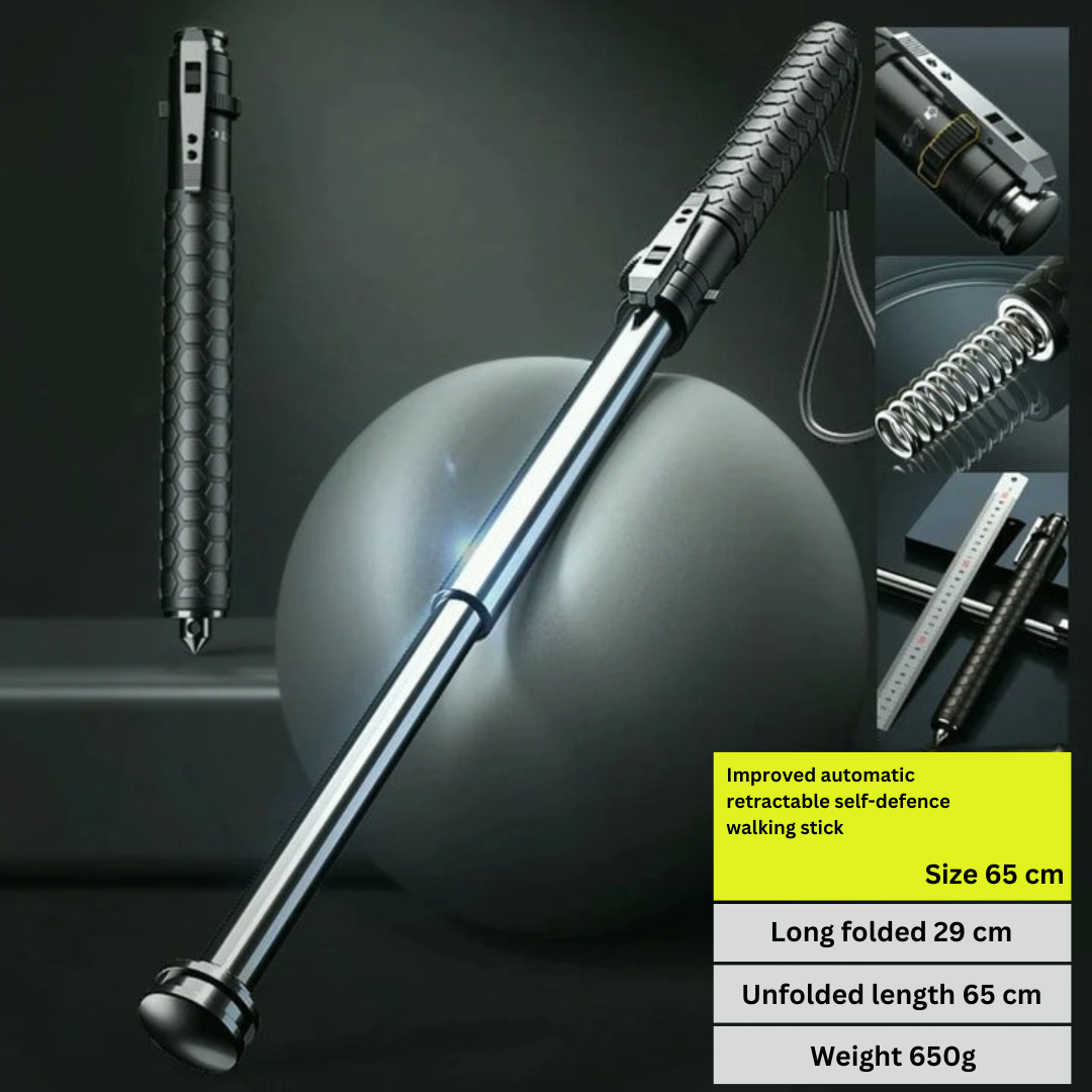 Automatic Walking Stick for Urban Safety Self-Defense