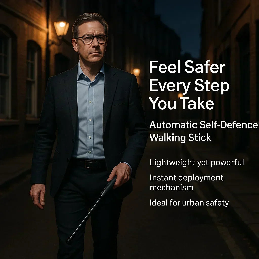 Automatic Walking Stick for Urban Safety Self-Defense