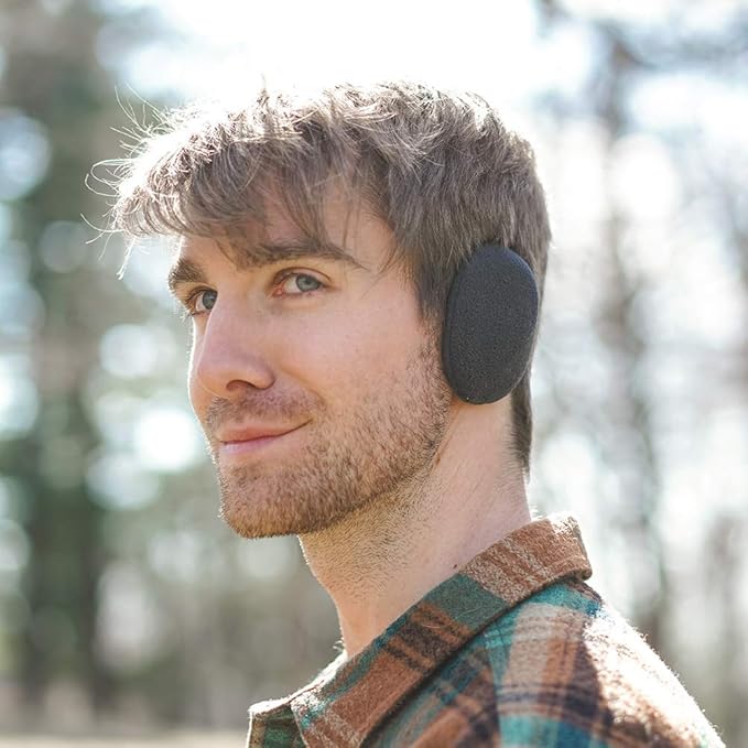 Bandless Fleece Ear Warmers for Men & Women - FleeceBuds