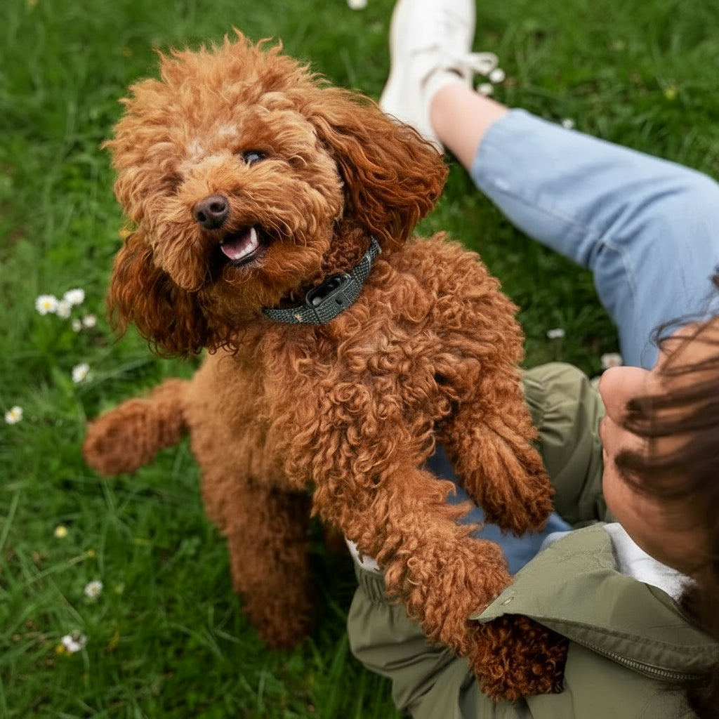 BARKCALM MINI – Gentle Anti-Bark Collar with Sound & Vibration for Small Dogs