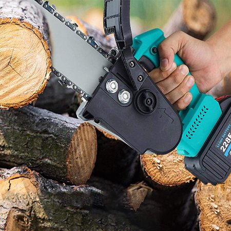Battery Chainsaw - Simplified Wood Cutting!