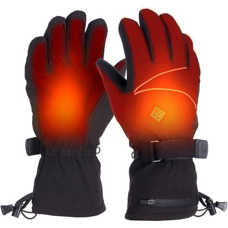 Battery-Powered Heated Gloves – Adjustable Heat for Winter Use