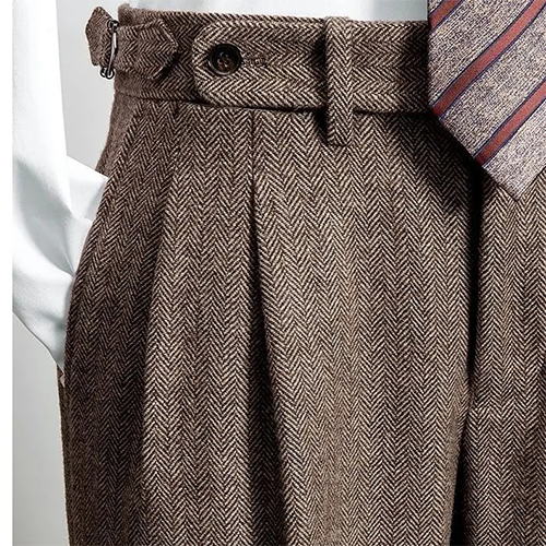 Belted Work Pants for an Elegant and Comfortable Style