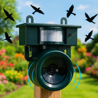 BIRDGUARD SENSOR - Repelente de aves con sensor de movimiento para protección efectiva