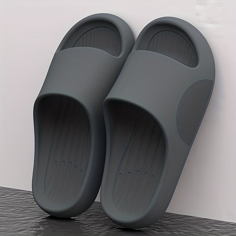 Black Comfort Slippers