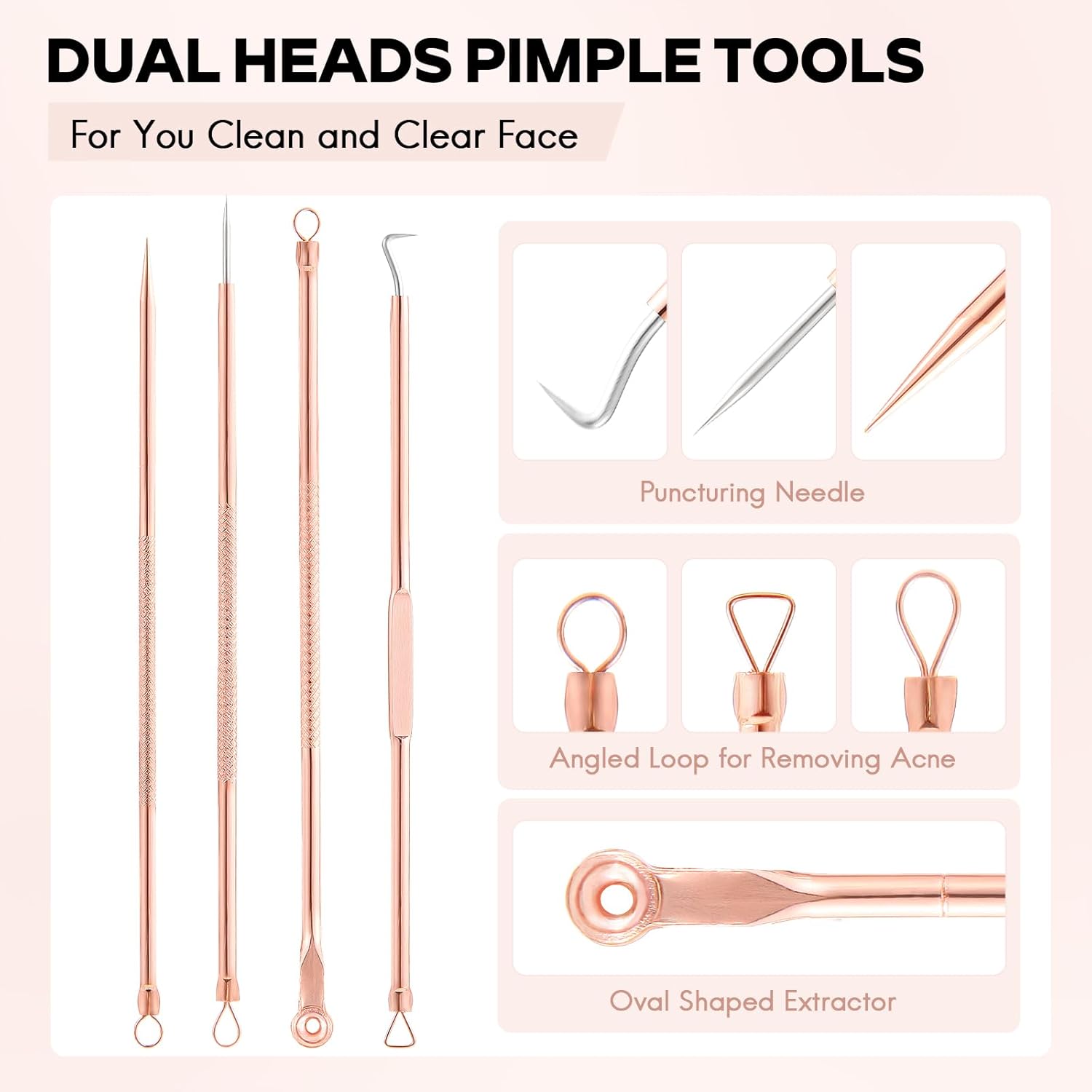 Blackhead & Pimple Extractor Kit