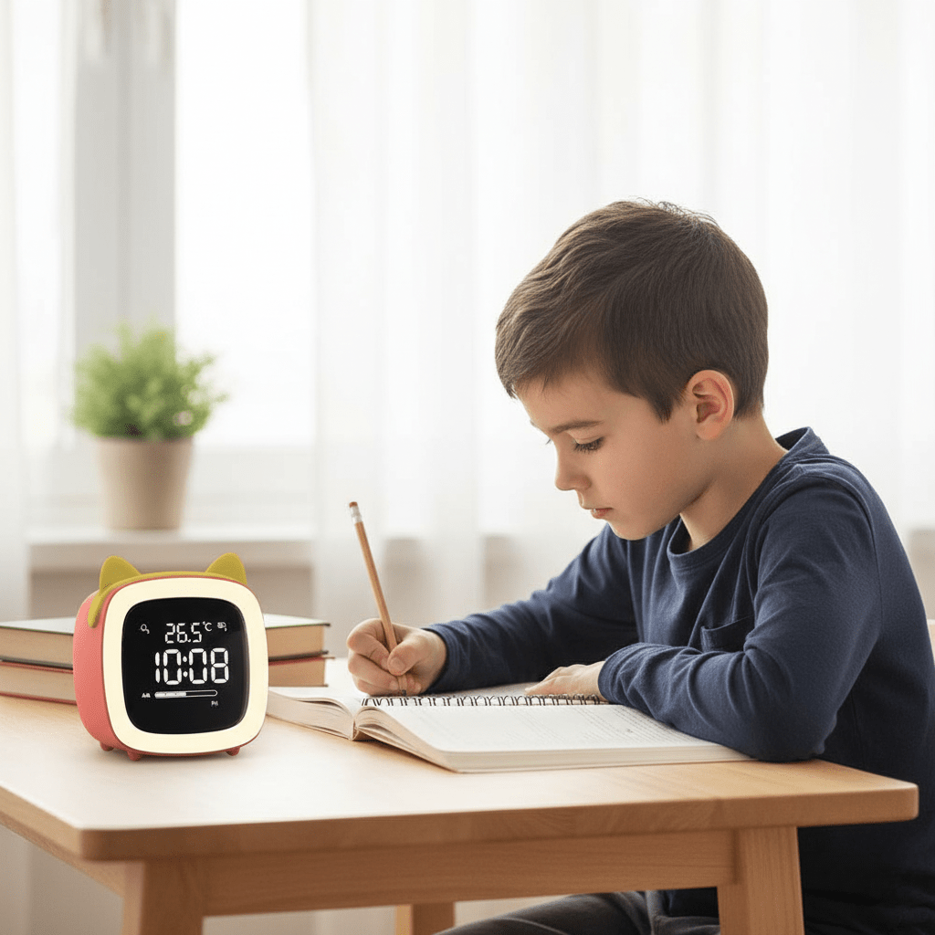 Bunny Light LED – Children's Alarm Clock and Gentle Night Light