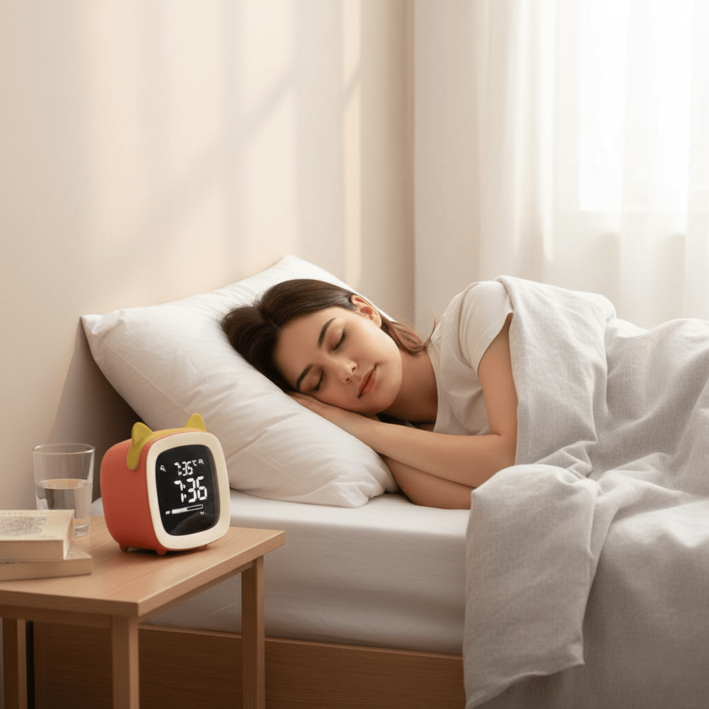 Bunny Light LED – Children's Alarm Clock and Gentle Night Light