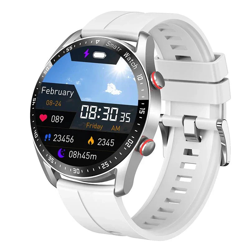 CARDIOTRON – Premium men's smartwatch with ECG+PPG & call function