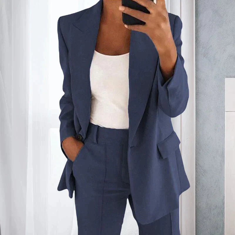 Charlotte - Women's Blazer & Pants Set