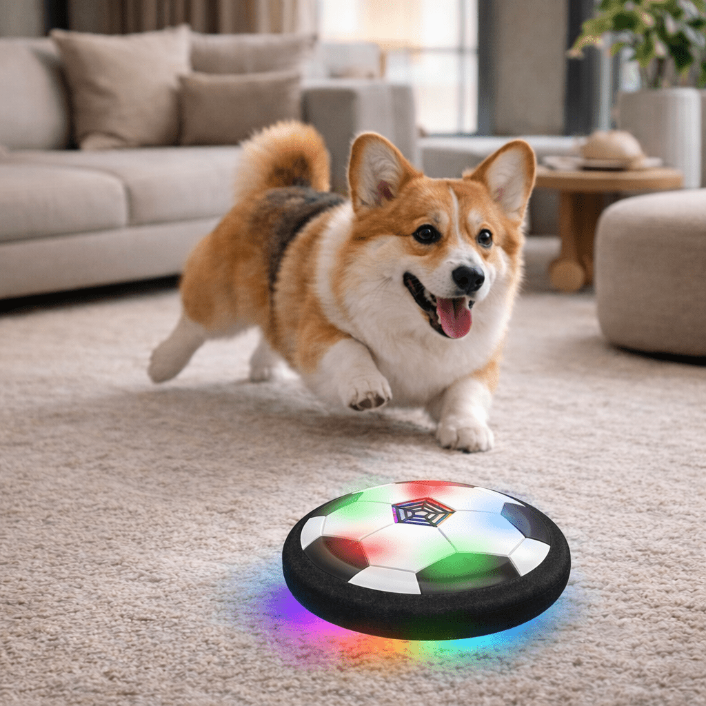 CHASESPARK – Interactive Play Ball for Dogs with Unpredictable Movements
