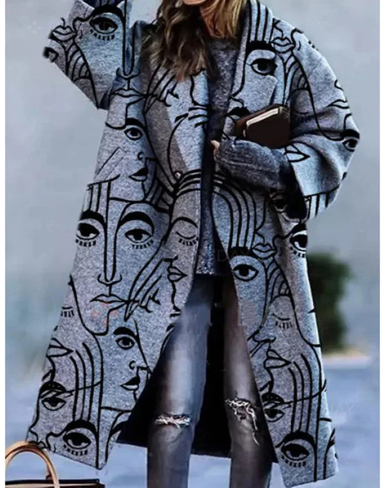 Chic Oversized Coat - Elegant, Comfortable Coat for All Occasions