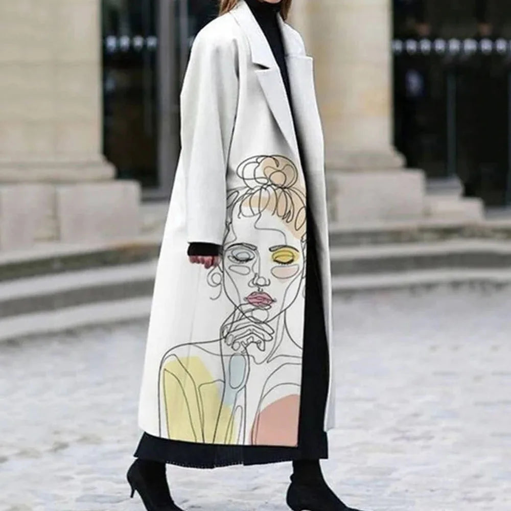 Chic Oversized Coat - Elegant, Comfortable Coat for All Occasions