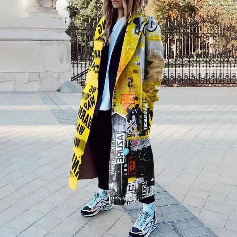 Chic Oversized Coat - Elegant, Comfortable Coat for All Occasions