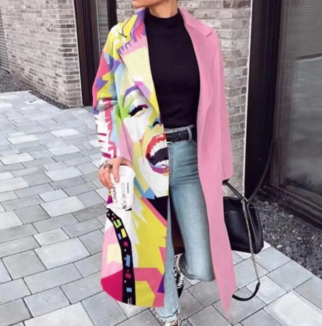 Chic Oversized Coat - Elegant, Comfortable Coat for All Occasions
