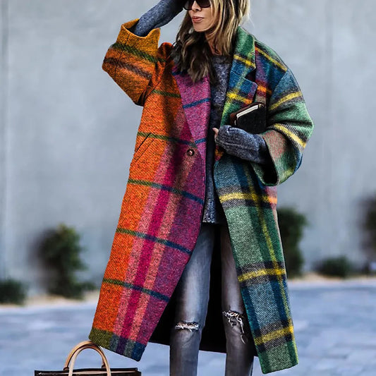 Chic Oversized Coat - Elegant, Comfortable Coat for All Occasions