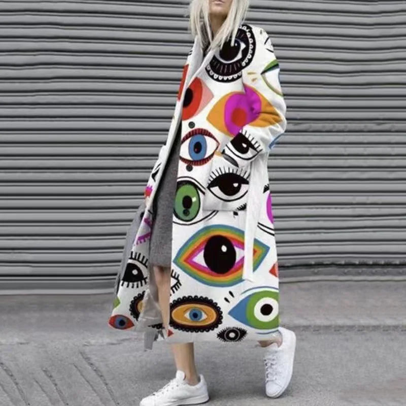 Chic Oversized Coat - Elegant, Comfortable Coat for All Occasions