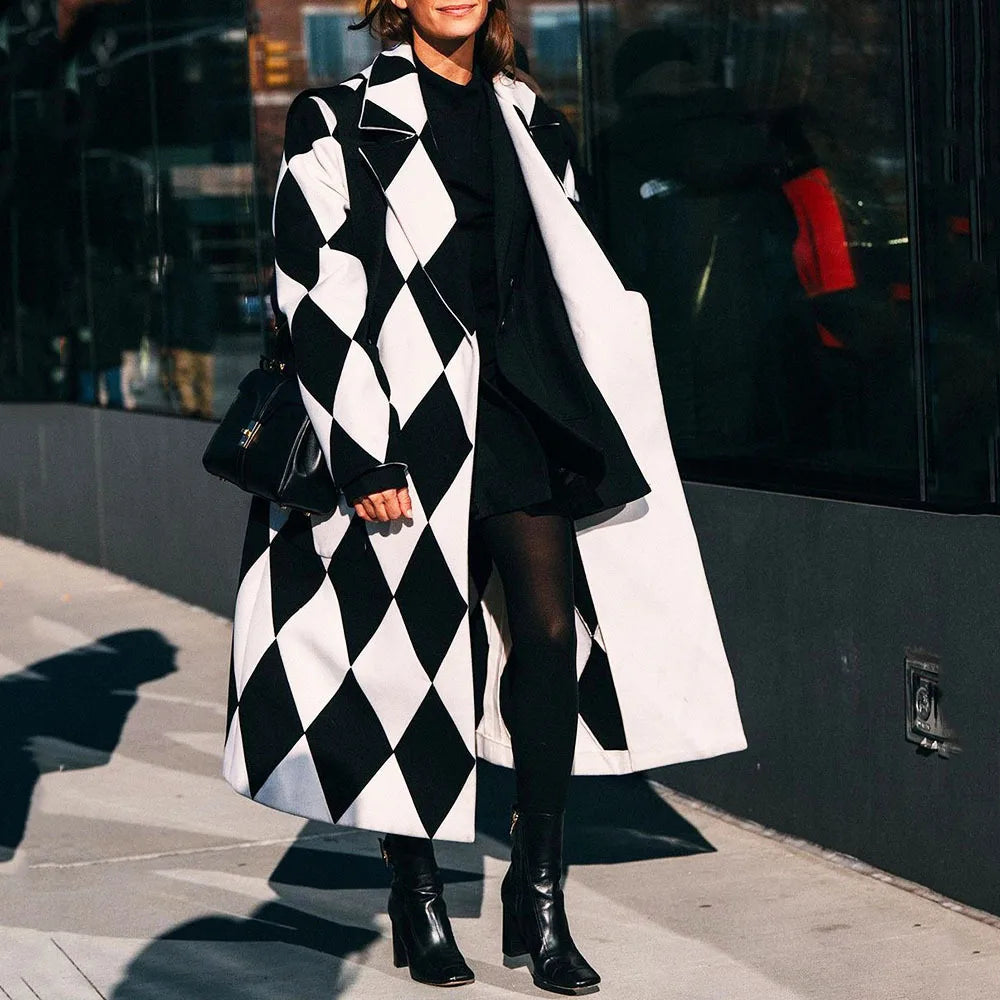 Chic Oversized Coat - Elegant, Comfortable Coat for All Occasions