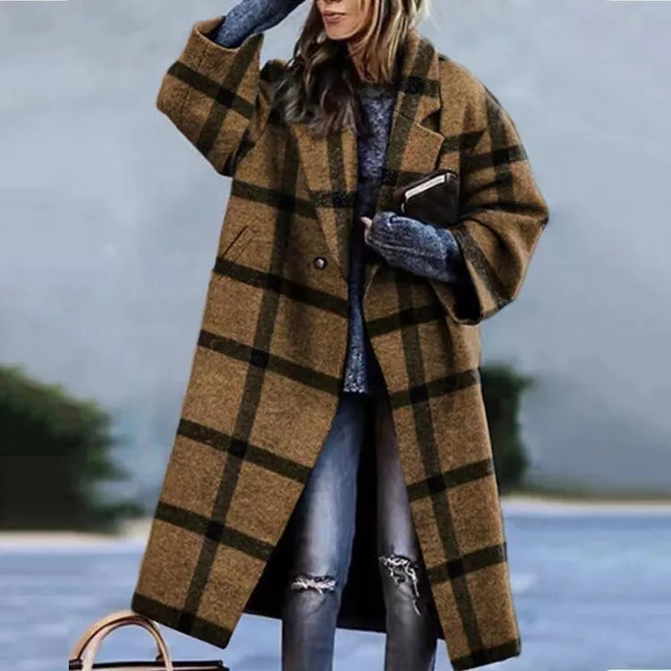 Chic Oversized Coat - Elegant, Comfortable Coat for All Occasions