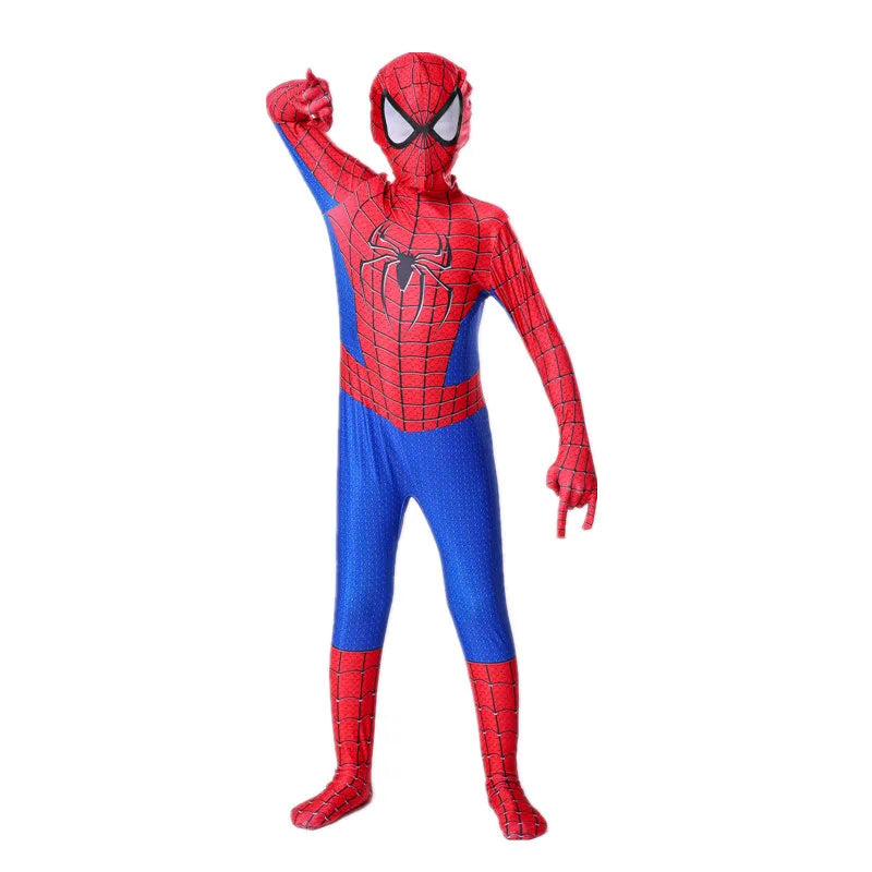 Children's Superhero Costume – Fancy Onesie for Halloween and Dress-Up