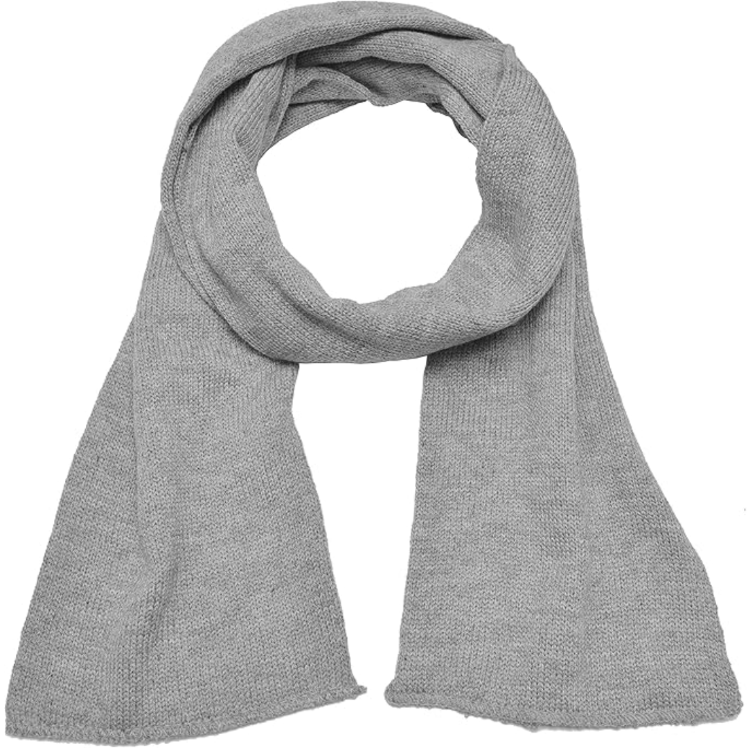 Classic Double Layer Knit Winter Scarf for Men - Xander