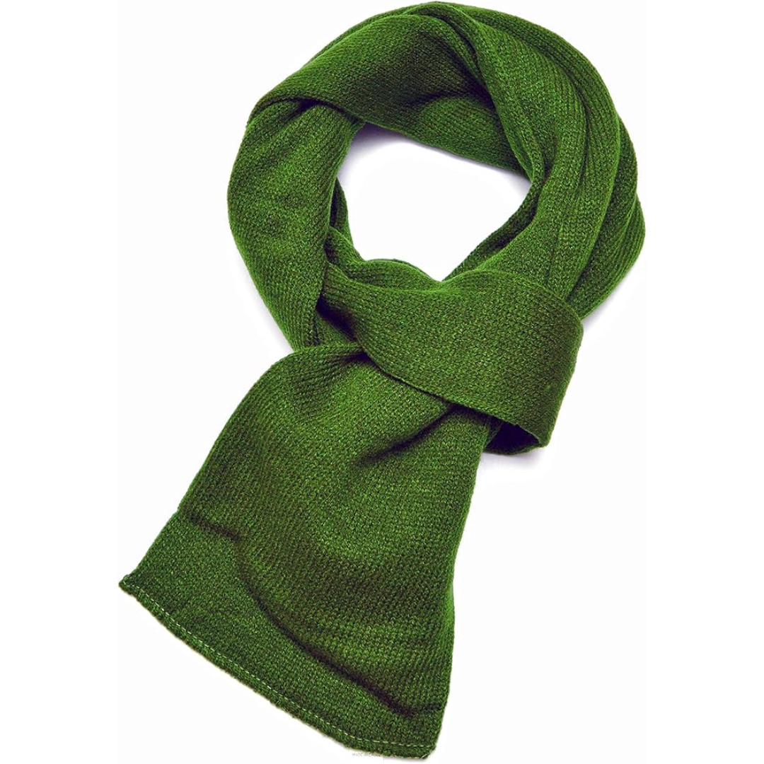 Classic Double Layer Knit Winter Scarf for Men - Xander