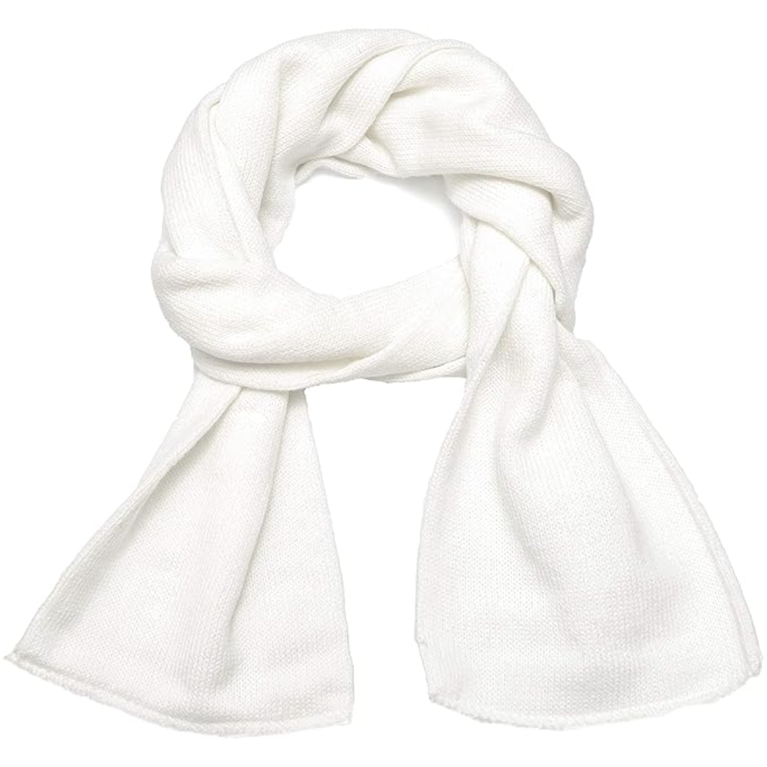Classic Double Layer Knit Winter Scarf for Men - Xander