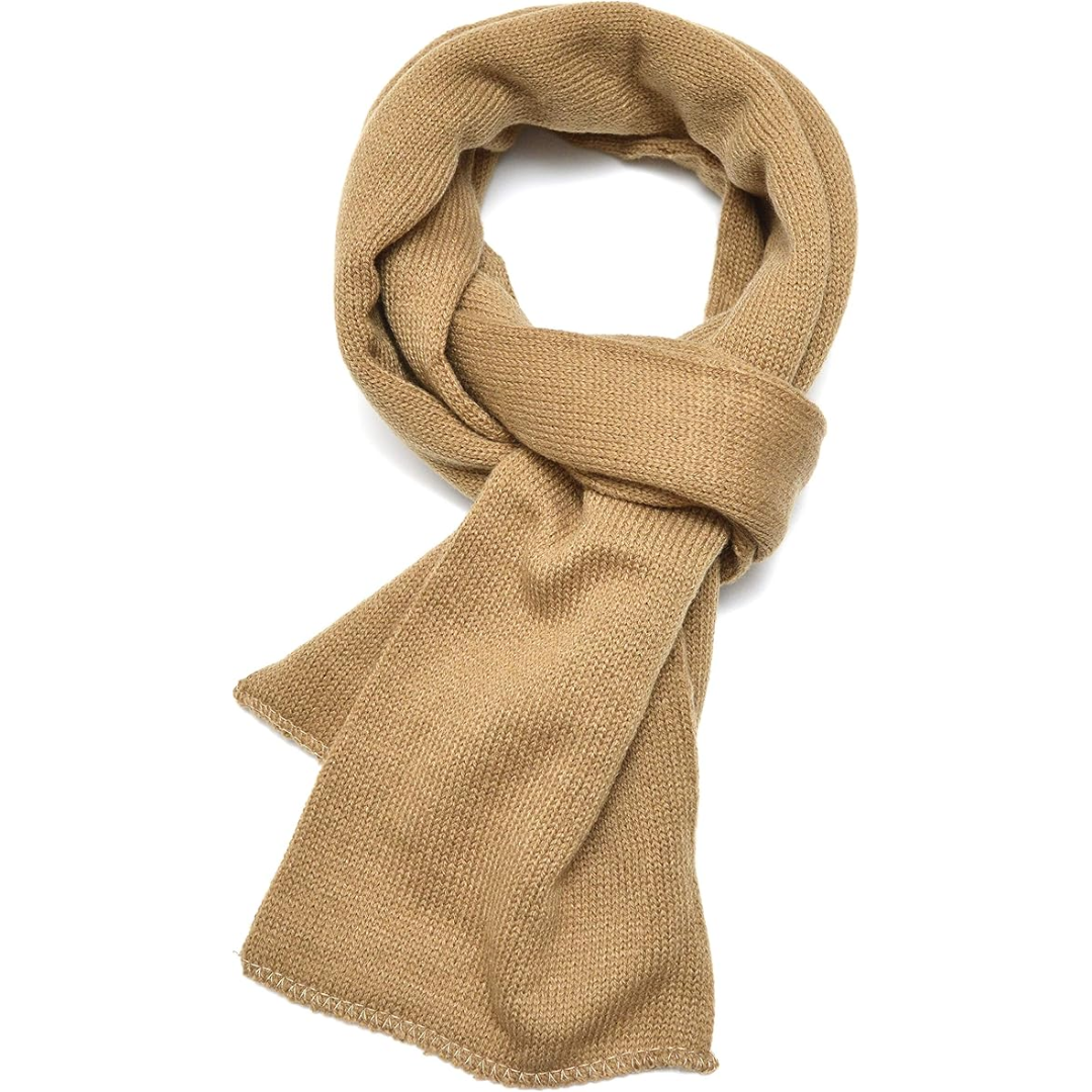 Classic Double Layer Knit Winter Scarf for Men - Xander