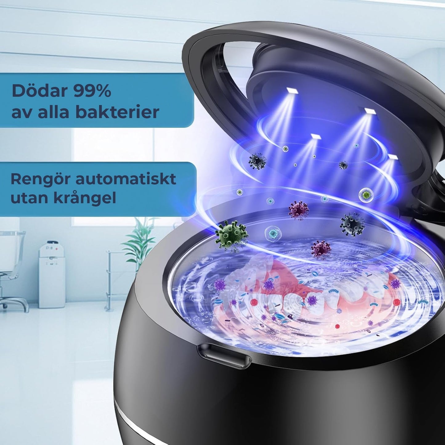 Cleaning for Mouthguards, Snoring Devices, Mouth Protectors, Dentures, Retainers