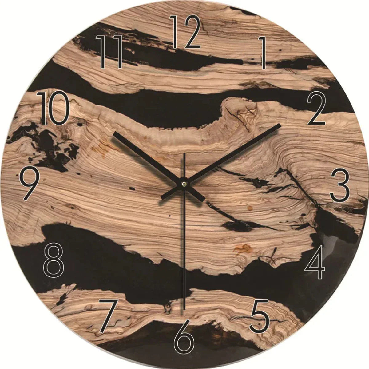 Clock with the Soul of Nature, Perfect for Any Interior!
