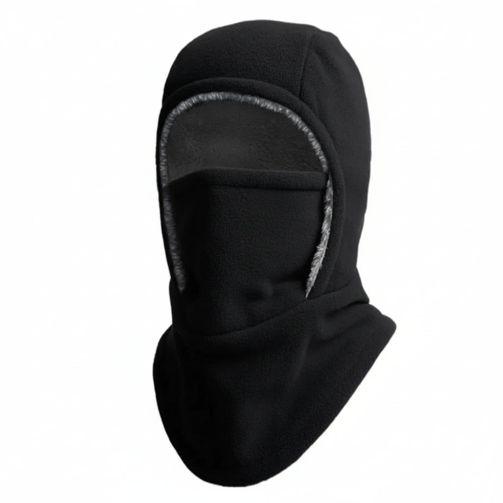 COLD HOOD – Thermal Fleece Balaclava for Cycling & Outdoor Sports in Icy Weather