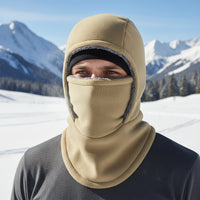 COLD HOOD – Pasamontañas térmico de forro polar para ciclismo y deportes al aire libre en clima frío