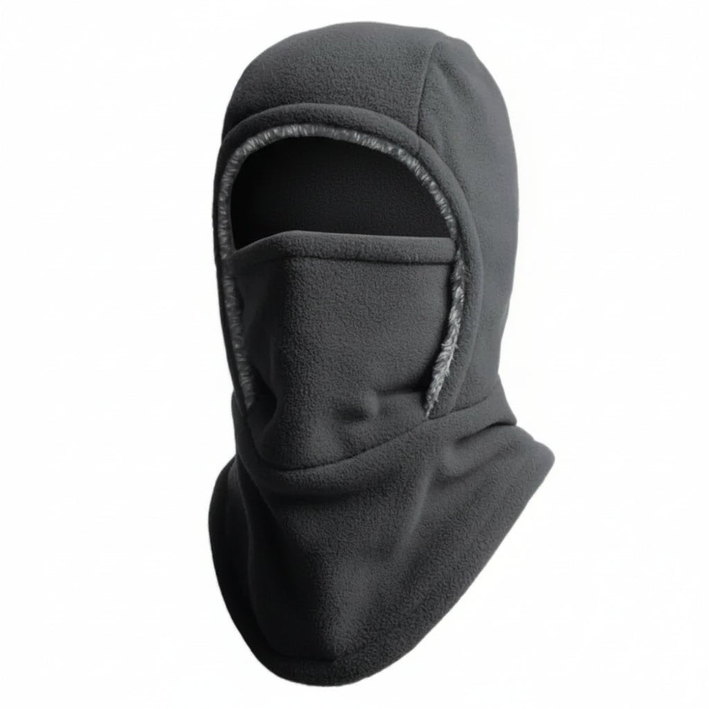 COLD HOOD – Thermal Fleece Balaclava for Cycling & Outdoor Sports in Icy Weather