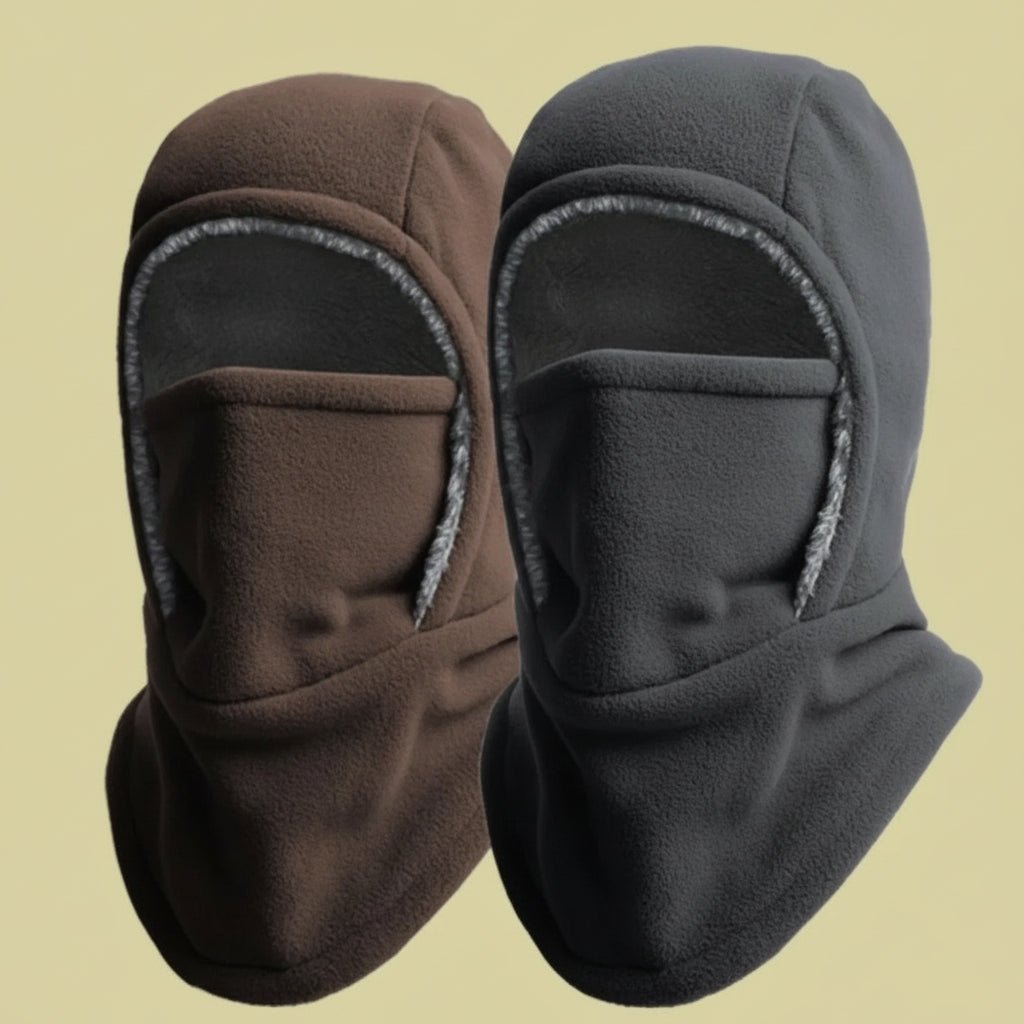 COLD HOOD – Thermal Fleece Balaclava for Cycling & Outdoor Sports in Icy Weather