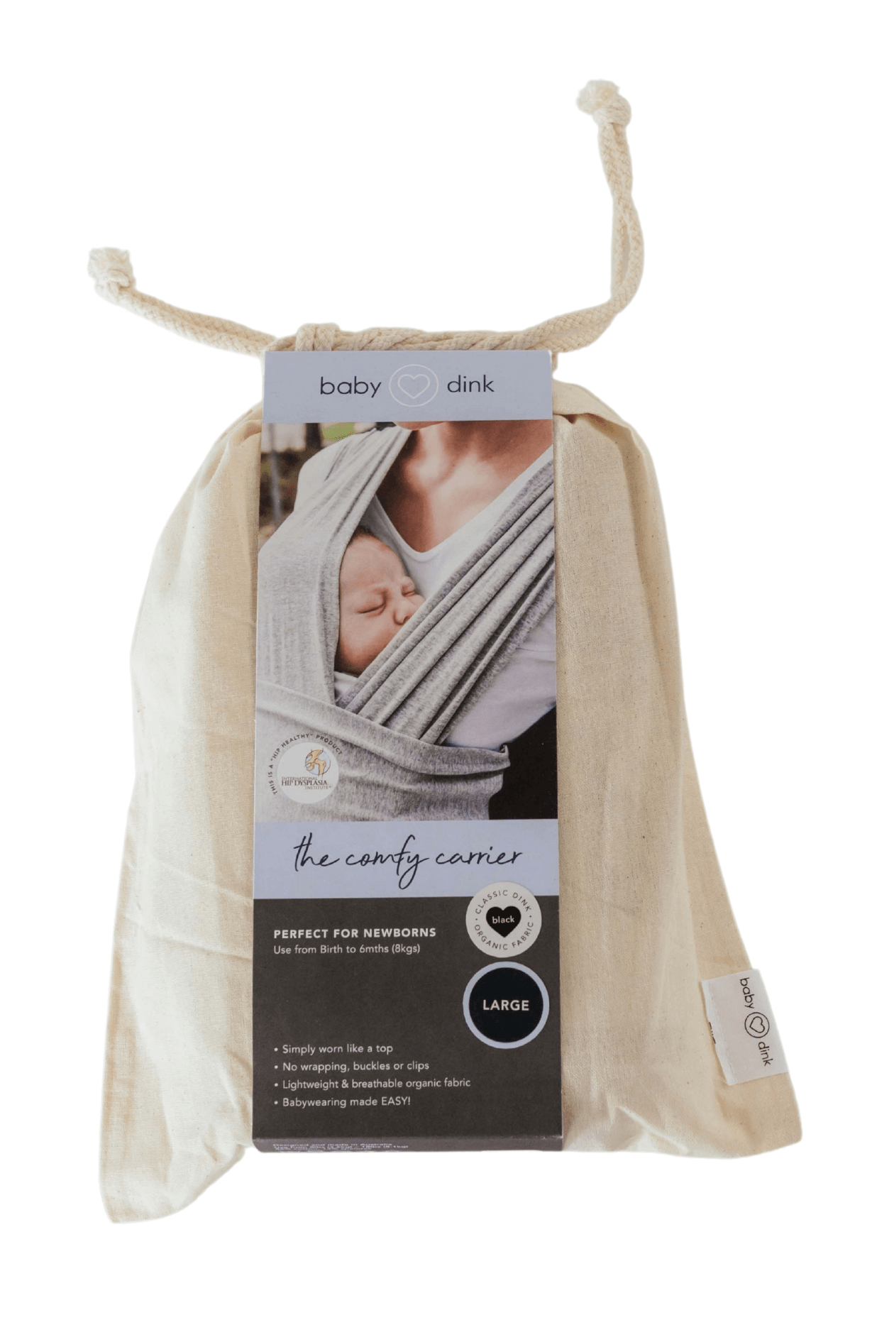 Comfortable Baby Carrier with Phone Pocket
