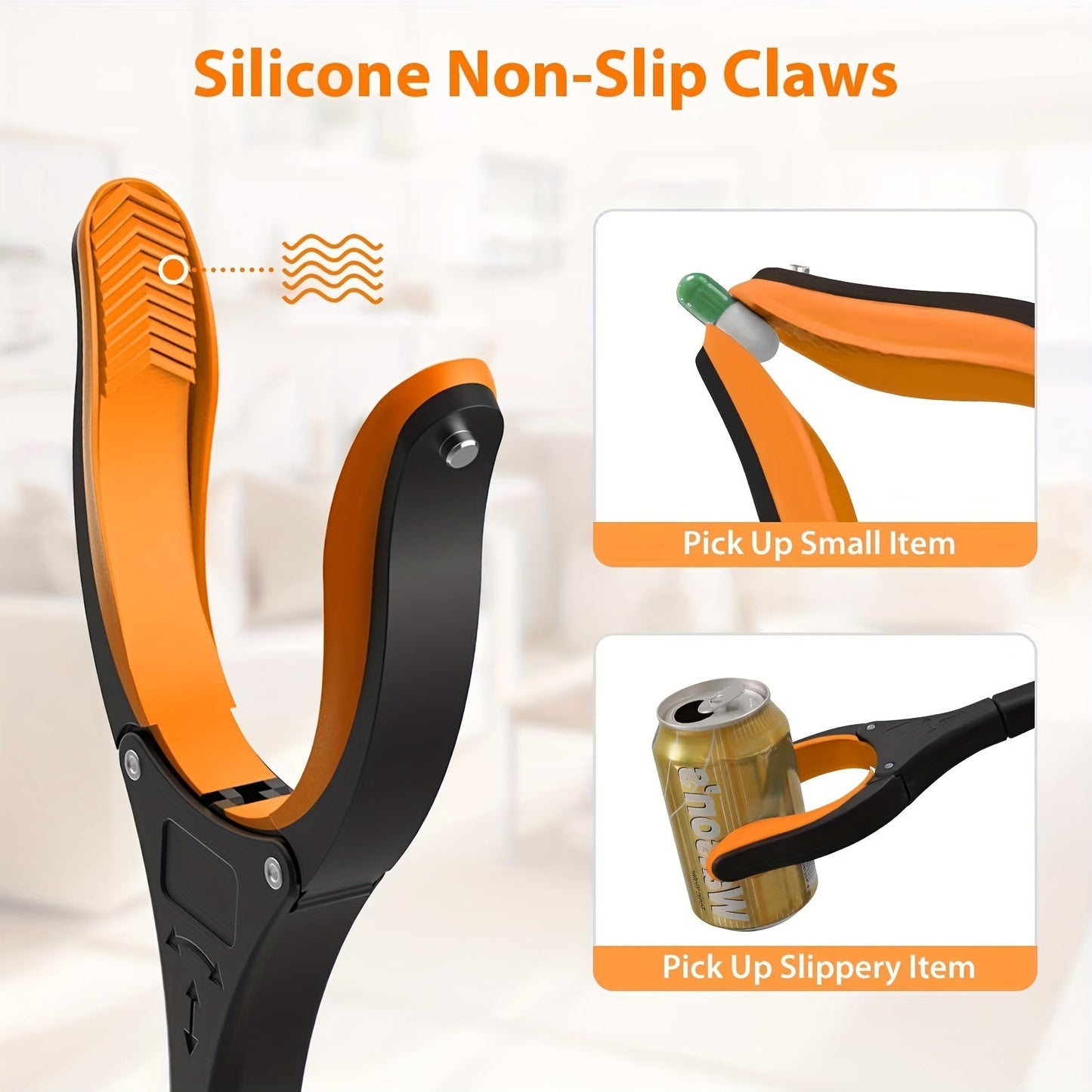 Comfortable Gripper with Rotation – Lightweight and Practical for Effortless Reach