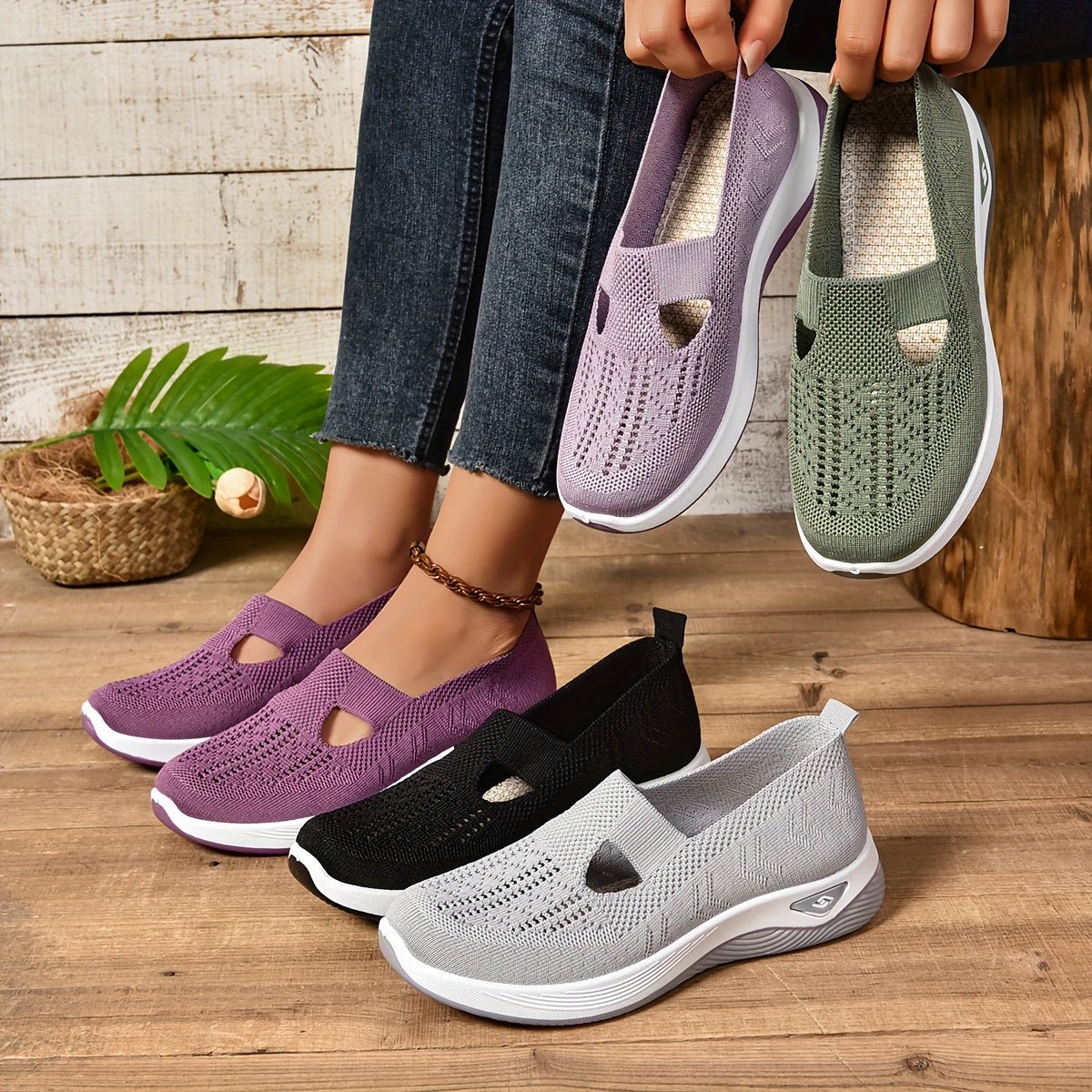 COMFORTIDE – Orthopedic Women's Slippers for All-Day Comfort
