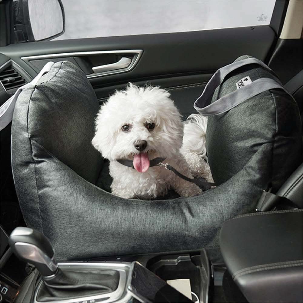 COMFYRIDE DOG SEAT – Dog seat bed with safety belt & non-slip bottom