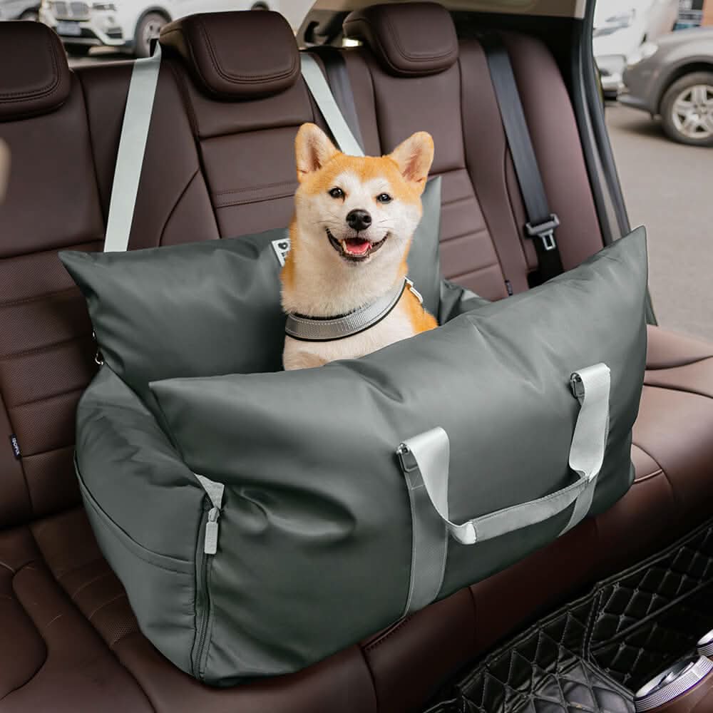 COMFYRIDE DOG SEAT – Dog seat bed with safety belt & non-slip bottom